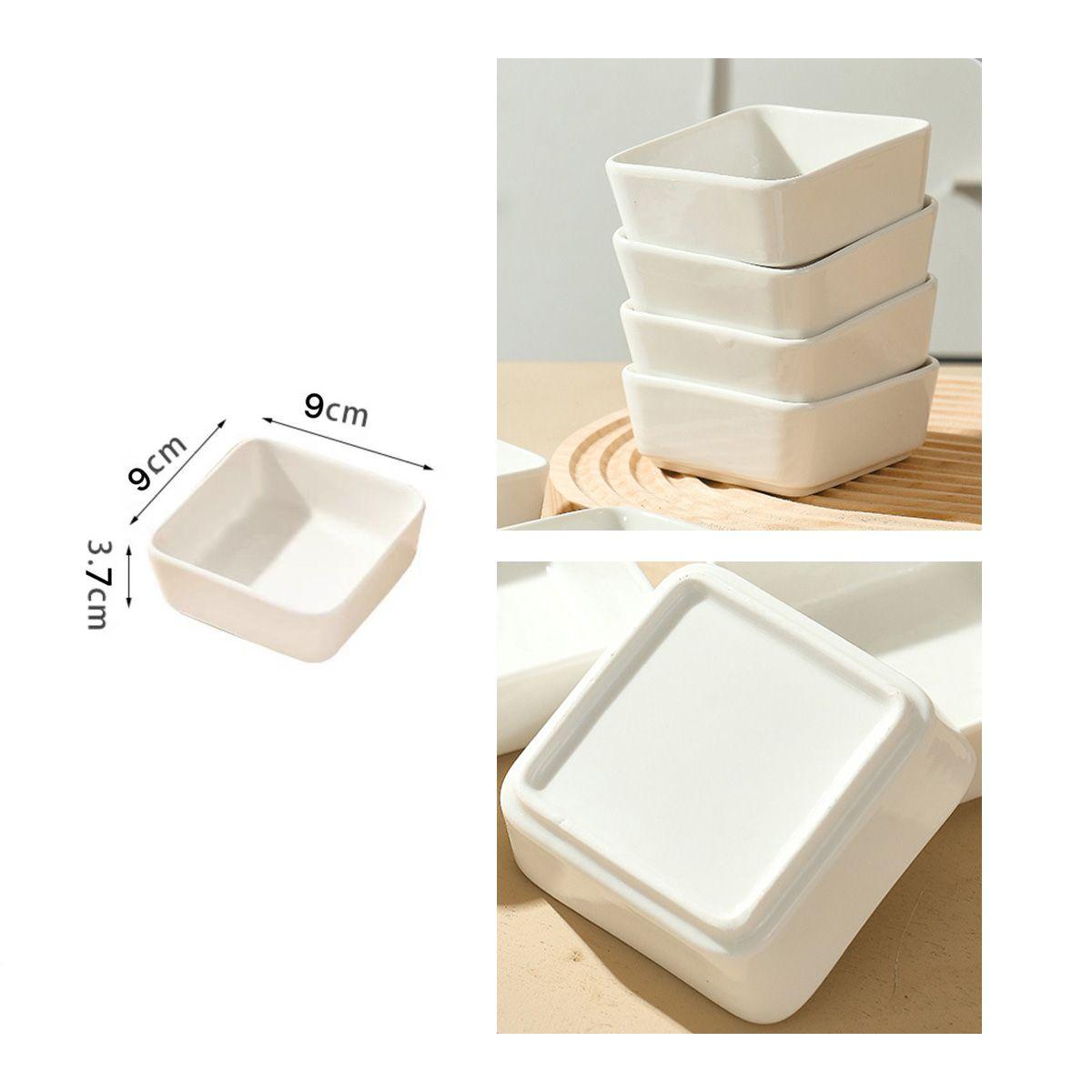 方形陶瓷小食碟